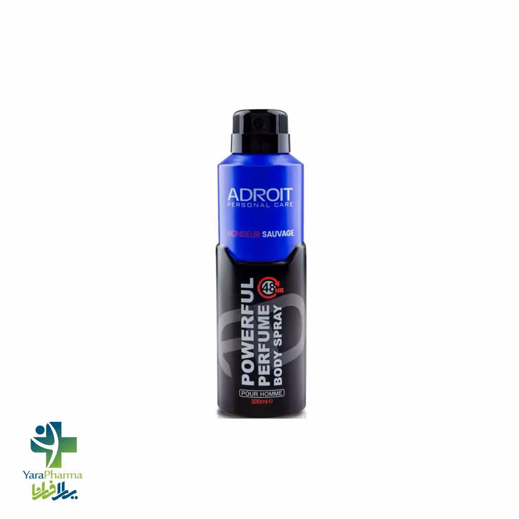 اسپری بدن ادرویت مدل موسیو سویج 200 میل مردانه