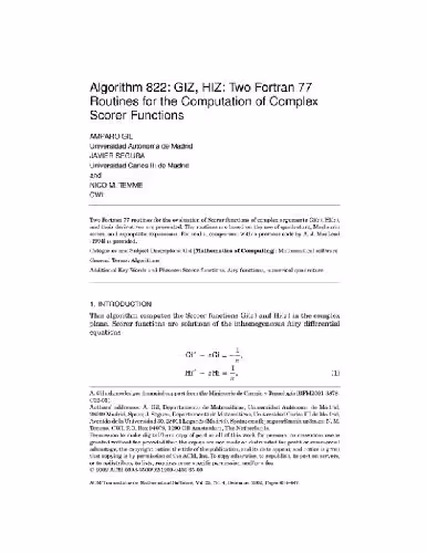 خرید و دانلود نسخه کامل کتاب Algorithm 822. Complex Scorer functions