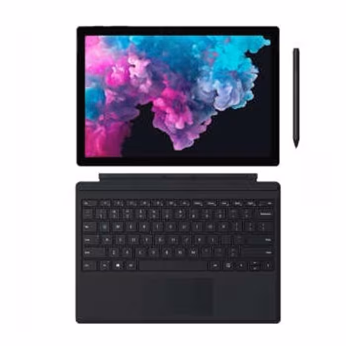 تبلت مایکروسافت مدل Surface Pro 6 - LQH به همراه کیبورد TYPE COVER و قلم