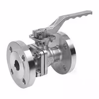 شیر توپی فلنجدار استیل304 pn16