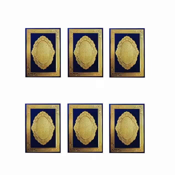 لوح تقدیر مدل امپراتور بسته 6 عددی 