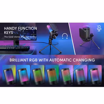 میکروفن کندانسر گیمینگ فای فاین مدل A6V