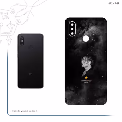 برچسب پوششی ماهوت مدل Johnny Depp مناسب برای گوشی موبایل شیائومی Mi 8