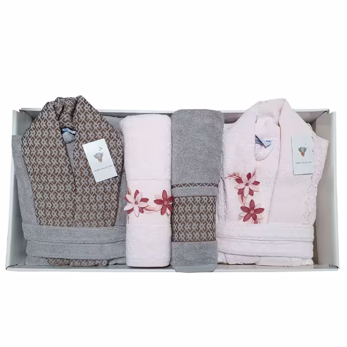  سرویس حوله پالتویی 10تکه آنجلینا کد 310