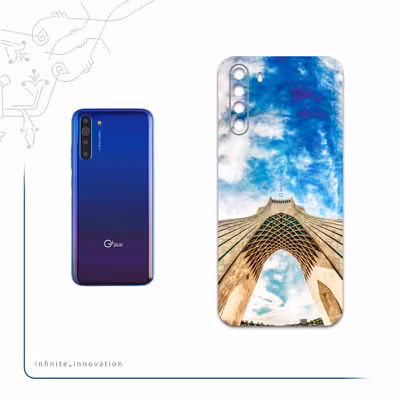 برچسب پوششی ماهوت مدل AZADI-Tower مناسب برای گوشی موبایل جی پلاس X10