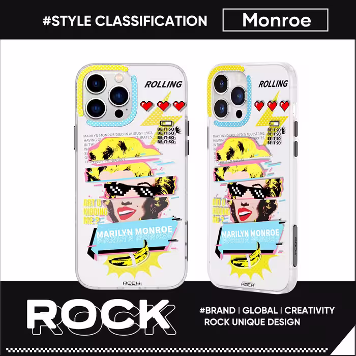کاور راک مدل  rpc2279 monroe مناسب برای گوشی موبایل اپل iphone 13 pro max