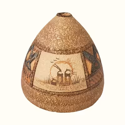 گلدان سرامیکی مدل آب انبار قدیمی