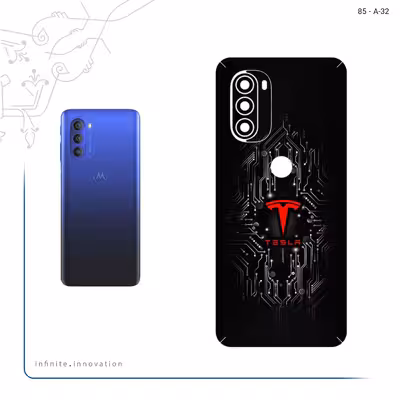 برچسب پوششی ماهوت مدل TESLA مناسب برای گوشی موبایل موتورولا Moto G51 5G