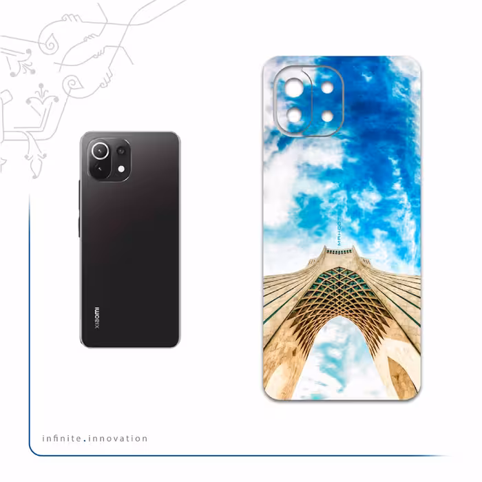 برچسب پوششی ماهوت مدل AZADI-Tower مناسب برای گوشی موبایل شیائومی 11 Lite 5G NE