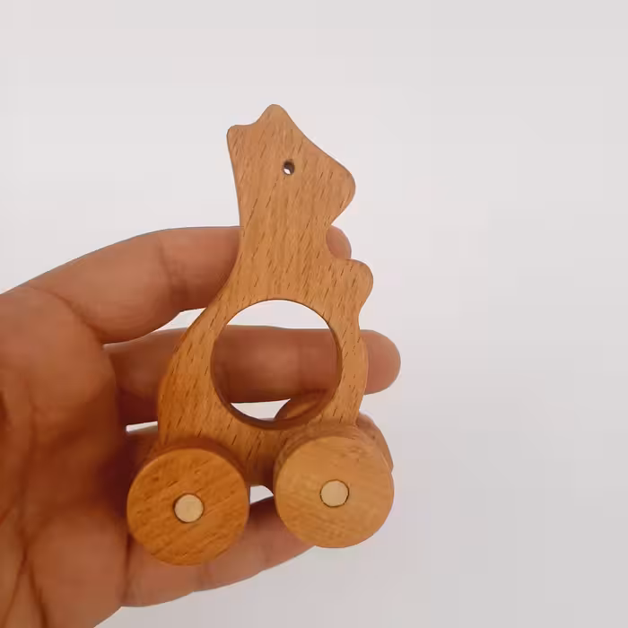 اسباب بازی چوبی مدل حیوانات فانتزی کد WLT07 مجموعه 3 عددی