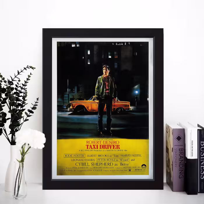 تابلو مدل فیلم Taxi Driver کد S0621-b