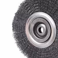 فرچه سیمی تخت افشان صنعت برس مدل HT -0020 سایز 200 میلی متر 