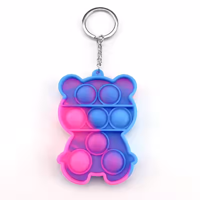 جاکلیدی مدل پاپ ایت طرح خرس