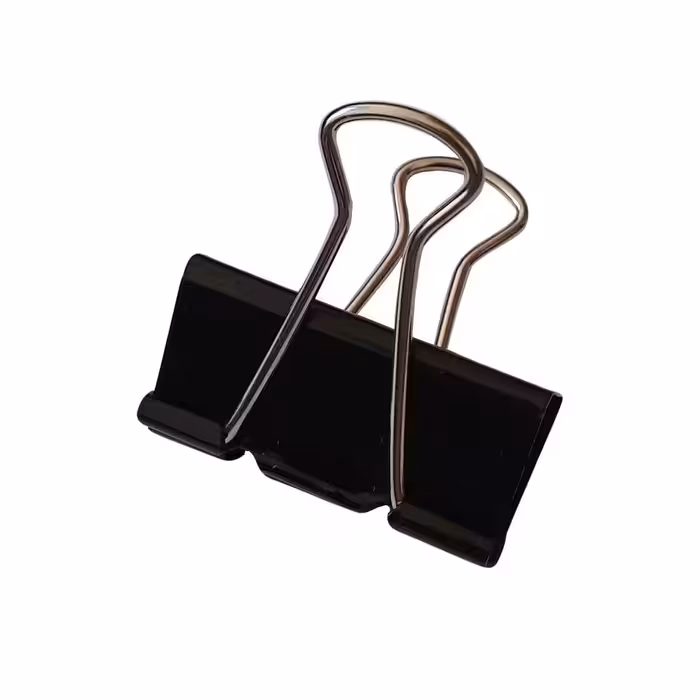 گیره کاغذ دیاموند مدل 40MM بسته 12 عددی