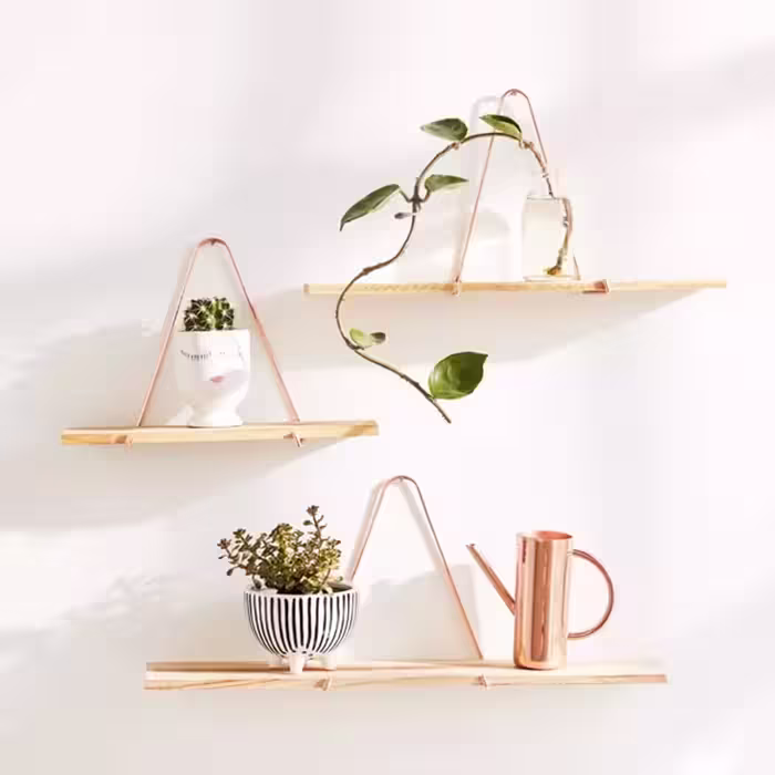 شلف دیواری هوکا مدل HSH108 بسته 2 عددی
