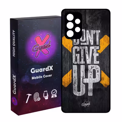 کاور گارد ایکس طرح Text مدل Glass10162 مناسب برای گوشی موبایل سامسونگ Galaxy A32 5G