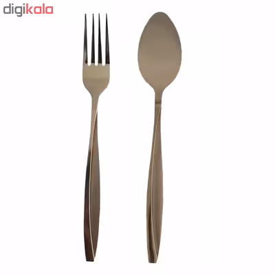 سرویس قاشق و چنگال 12 پارچه کد FGT