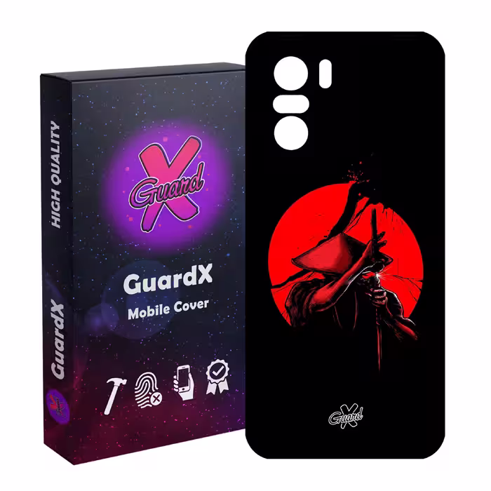 کاور گارد ایکس طرح Samurai مدل Glass10251 مناسب برای گوشی موبایل شیائومی Poco F3/MI 11X/MI 11X Pro/Redmi K40/K40 Pro