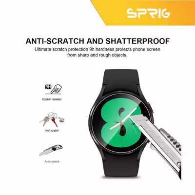 محافظ صفحه نمایش شیشه ای اسپریگ مدل SPG مناسب برای ساعت هوشمند شیائومی Mibro Air
