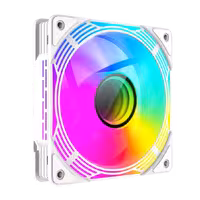 قیمت   مشخصات فن کیس گیمینگ سفید GAMEMAX FN12A-C8I-RW | تکاف