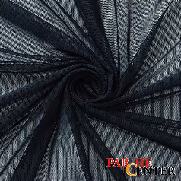 پارچه تور مشکی عرض 150