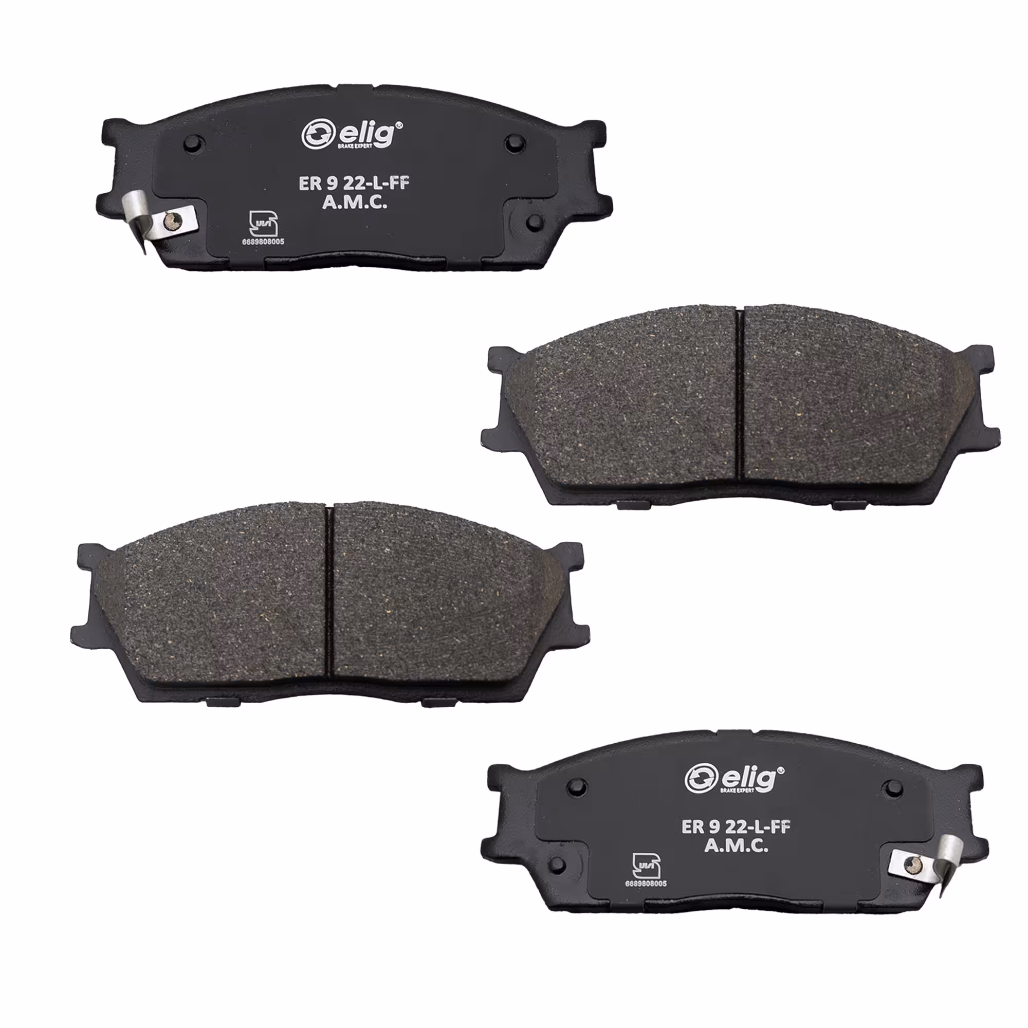 لنت ترمز سرامیکی جلو تیبا سال 1391 به بعد الیگ