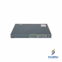 سوییچ شبکه، 24 پورت، برند سیسکو، مدل WS-C2960 24PC-L