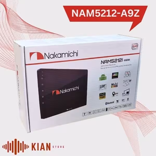 پخش تصویری ناکامیچی مدل Nakamichi (2 32G) NAM5212-A9Z