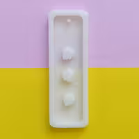 قالب رزین مدل بوک مارک طرح برگ کد BK-L1