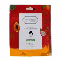 ماسک صورت نقابی تروپیکال دیپ سنس مناسب پوست خشک 25 میلی لیتر | Deep Sense Tropical Facial Sheet Mask 25 ml