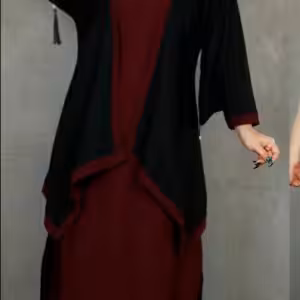 مانتو مجلسی پشت بلند