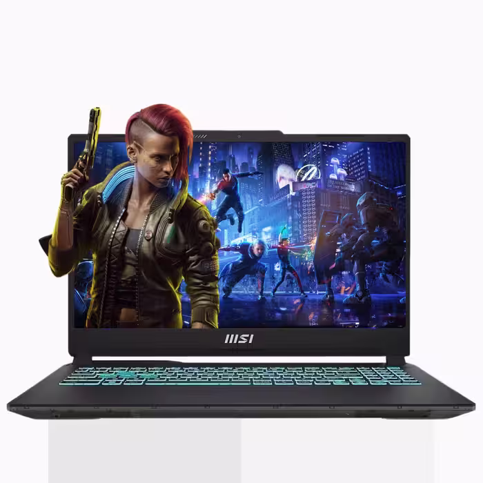 لپ تاپ 15.6 اینچی گیمینگ ام اس آی مدل Cyborg A13UDX i7(13620H) 48GB 1TB SSD RTX3050 6GB + کیف اورجینال