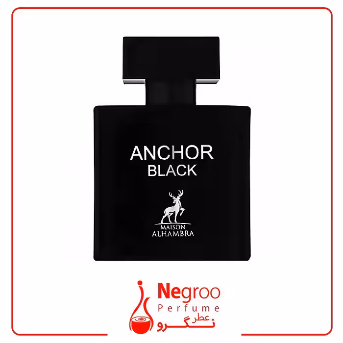 عطر ادکلن الحمبرا آنچور بلک مشابه لالیک مشکی 100 میل
