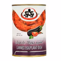 کنسرو خوراک بادمجان یک و یک 415 گرمی