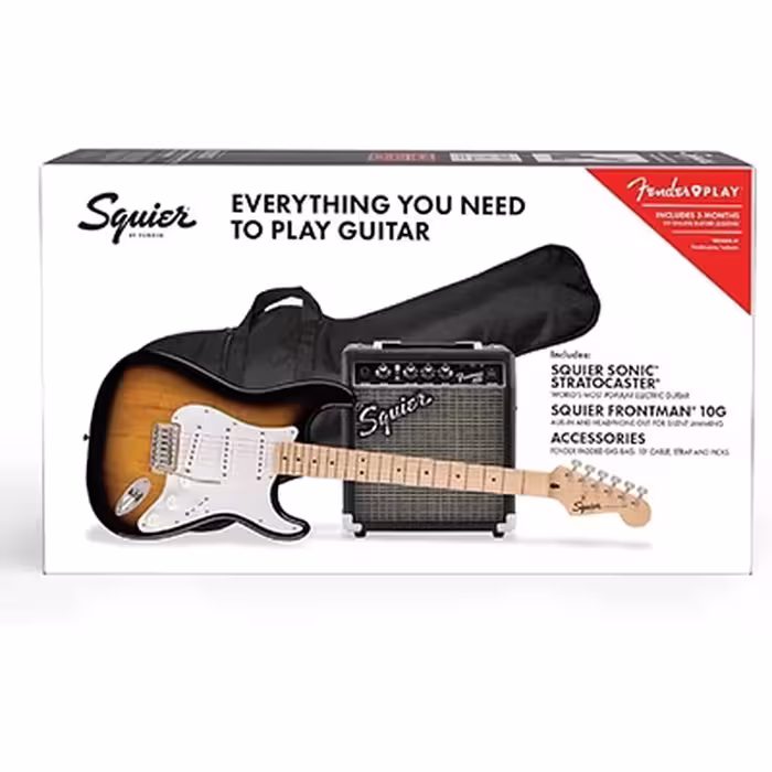 پکیج گیتار الکتریک Squier Sonic Stratocaster Pack