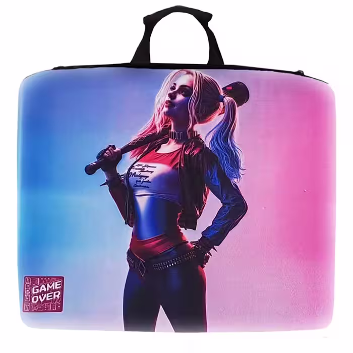کیف حمل کنسول ps4 طرح Harley Quinn کد A