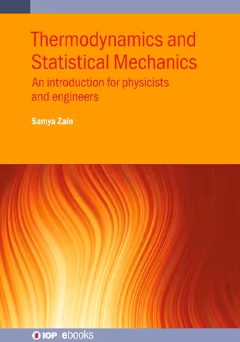 خرید و دانلود نسخه کامل کتاب Thermodynamics and Statistical Mechanics: An Introduction for Physicists and Engineers
