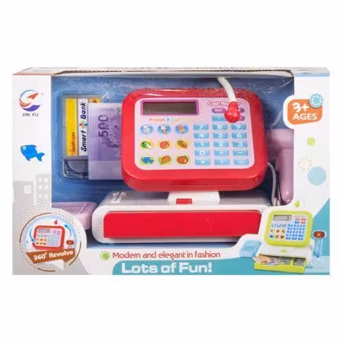 صندوق فروشگاهی ماشین حساب میکروفون دار