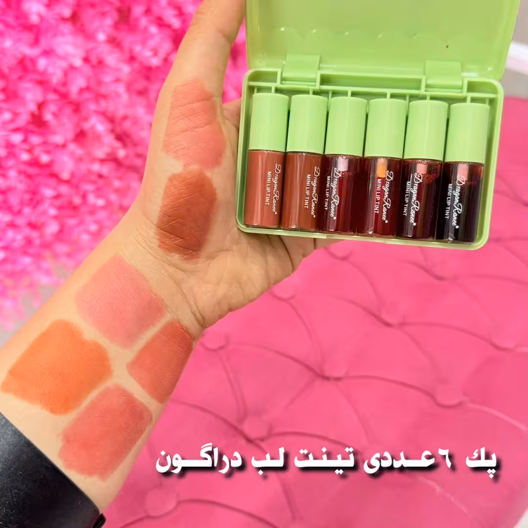 پک 6عددی تینت لب