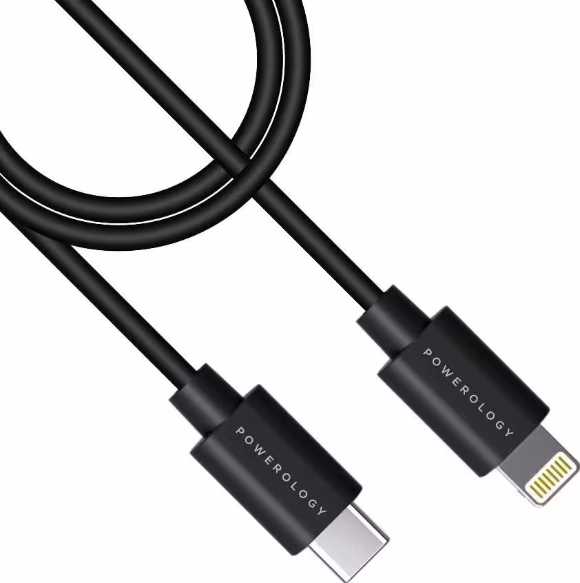 کابل تبدیل USB-C به لایتنینگ پاورولوژی طول 3 متر