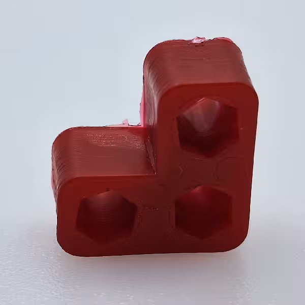 سازه پلاستیکی سه بعدی 90 درجه کوچک PL- Structure-17