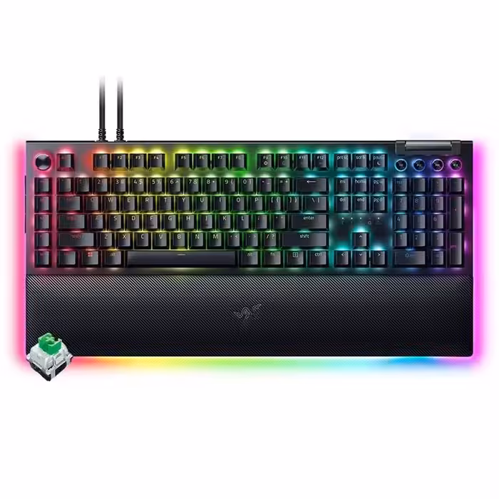 کیبورد Razer Blackwidow V4 Pro Green SW