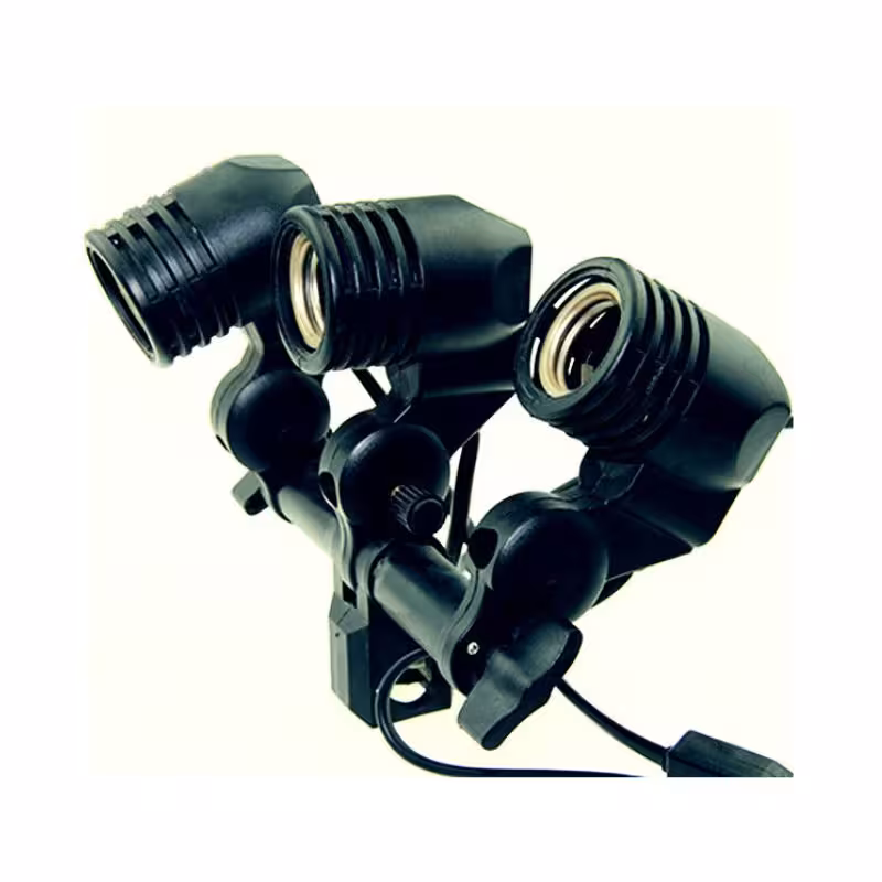 هولدر لامپ E27 سه تایی E27 Lamp Holder Triad