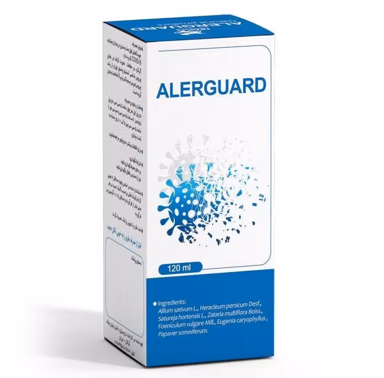شربت آلرگارد نیاک (120 میلی لیتر)