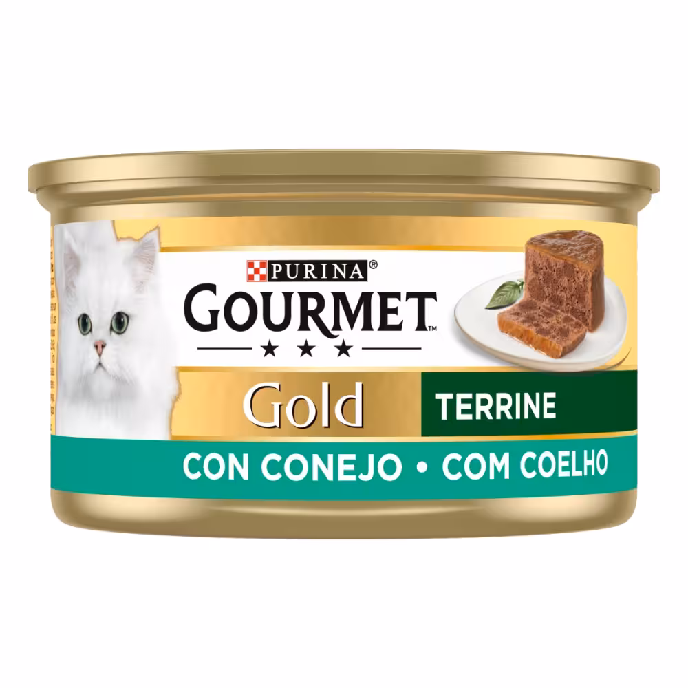 کنسرو گربه برند گورمت پته گوشت خرگوش 85 گرم