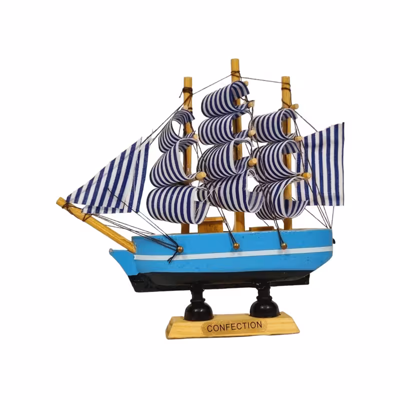 دکوری مدل کشتی بادبانی چوبی S1