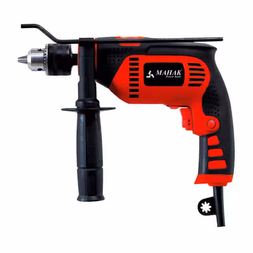 دریل چکشی 10 میلی‌متر دور متغیر Mahak مدل DM-550