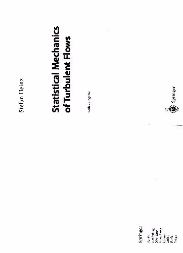 خرید و دانلود نسخه کامل کتاب Statistical mechanics of turbulent flows
