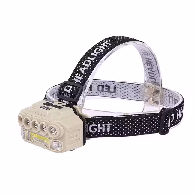 چراغ پیشانی شارژی اسمال سان سنسوردار HX-817S