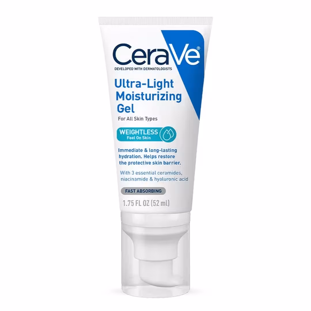 ژل مرطوب‌کننده فوق‌العاده سبک سراوی حجم 52 میلی‌لیتر Cerave Ultra-light Moisturizing Face Gel